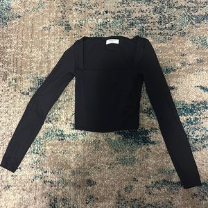 Aritzia Babaton Square Neck Top